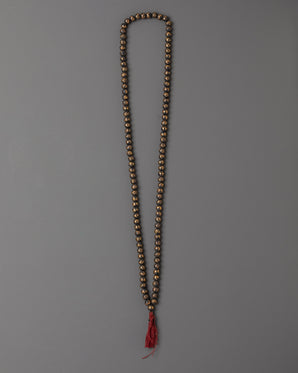 Tibetan Iron Mala | Handmade Prayer Beads