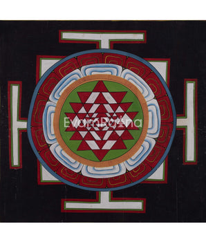 Vintage Shree Yantra Mandala