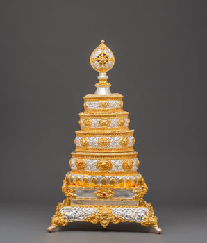 Traditional Buddhist Mandala Offering Set