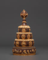 Copper And Gold Plated Mandala Set