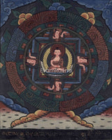 Rare Buddha Mandala Thangka