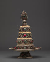 Tibetan Ritual Mandala Offering Set