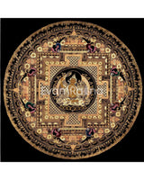 Manjushri Mandala Thangka Painting