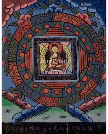 Antique Buddha Mandala