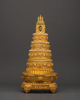 Sacred Mandala Copper Ritual Item
