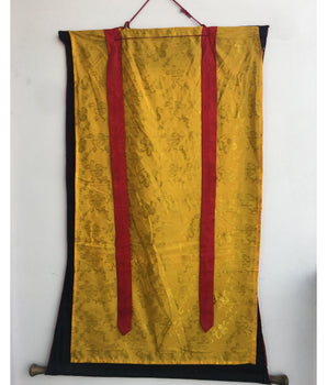 Heruka Mandala With Brocade | Wall Hanging Canvas Art