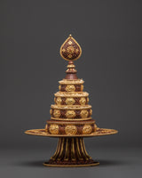 Gold Plated Mandala for Rituals