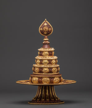 Gold Plated Mandala for Rituals