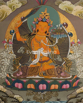Manjushree Thangka Art