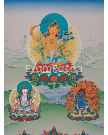 The Great Three Bodhisattvas