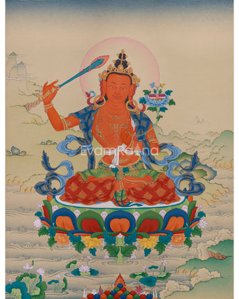 Bodhisattva of Wisdom Manjushri
