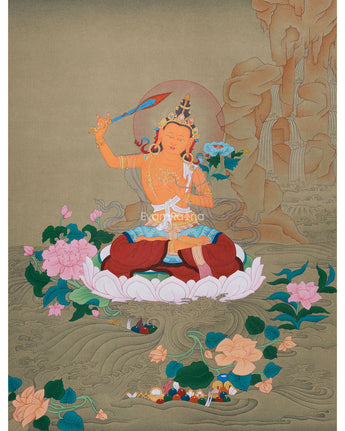 Manjushri Bodhisattva Painting