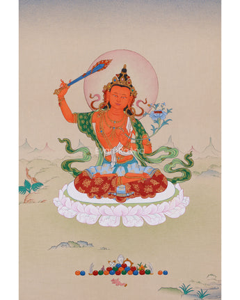 Manjushri (Jampelyang)Thangka