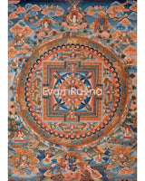Manjushri Mandala Thangka Painting