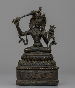 Black Manjushri Statue
