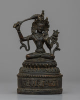 Black Manjushri Statue