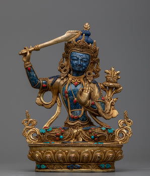 Manjushri Meditation Statue