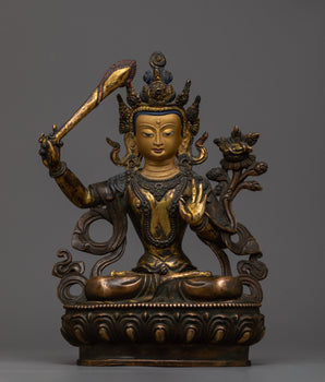 Antique Manjushri Statue