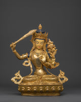 manjushri-bodhisattva-deity-statue