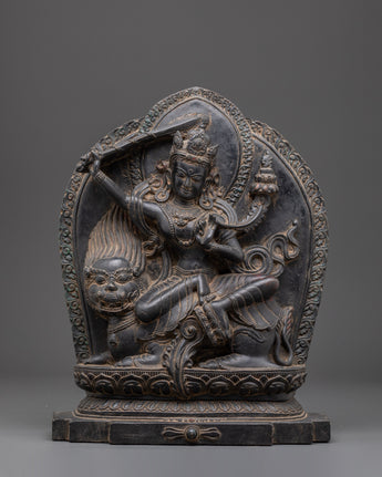 The Statue of Simhanada Manjushri