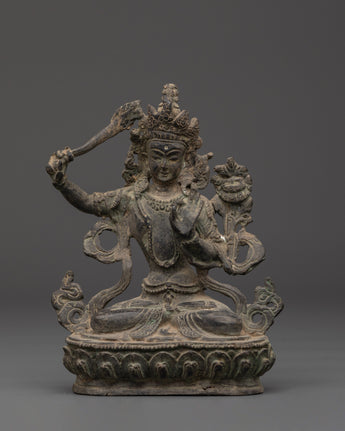 Manjushri Meditation Sculpture