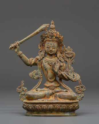 Sacred Statue of Manjushri
