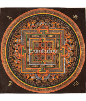 Mantra Mandala Thangka