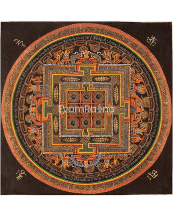 Mantra Mandala Thangka