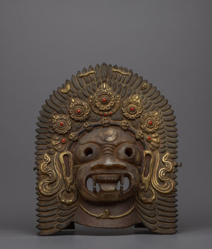 Bhairav Mask Wall Hanging