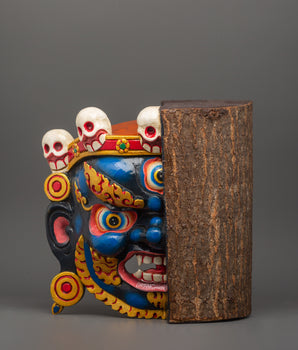 Wooden Mask Wall Hanging | Tribal Art