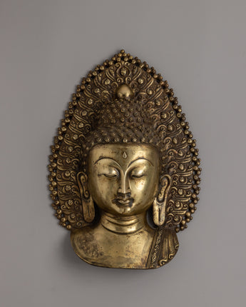 Wall Decor Shakyamuni Buddha Mask