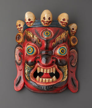 traditional-tibetan-mask-decor