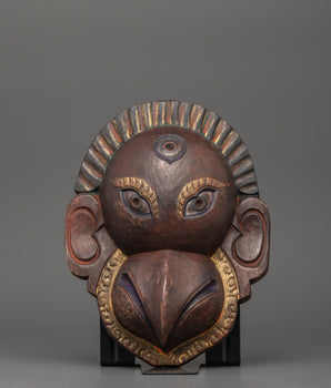 Wooden Garuda Mask