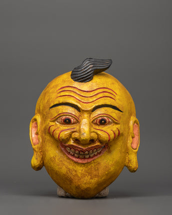 Tibetan Wooden Mask