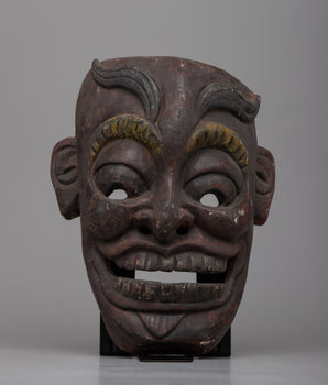 Table Top Wooden Mask