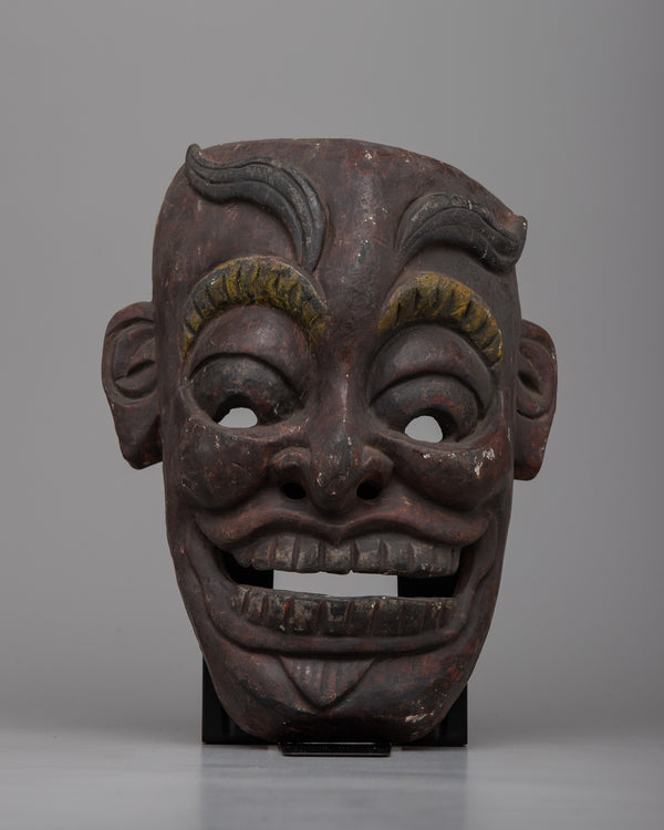 Table Top Wooden Mask