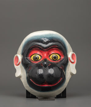 Wooden Monkey Mask