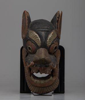 Tibetan Barong Mask
