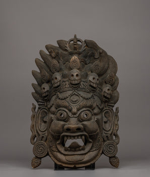 Wooden Bhairava Mask