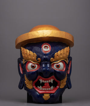 Fierce Mask Wooden Made | Perfect for Cultural and Artistic Home Decor