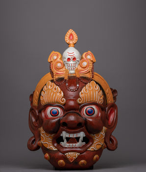 Fierce Face Mask Wall Hanging