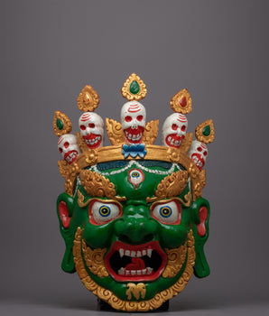 Mask Hanging on Wall