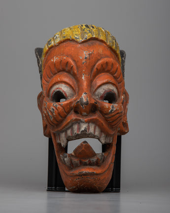 Handcrafted Vintage Laughing Mask