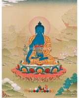 Sangay Menla (Medicine Buddha) Thangka