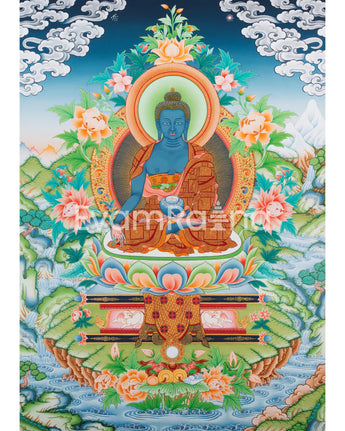 Eri Style Bhaisajyaguru Healing Artwork