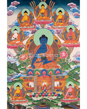 Medicine Buddha Thangka