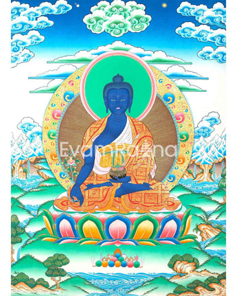 Medicine Buddha Thangka