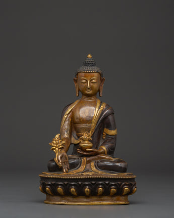 Medicine Buddha Statue for Health and Wellness