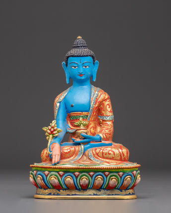 Handcrafted Medicine Buddha Sculpture
