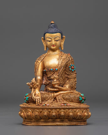 Healing Buddha Bhaiṣajyaguru Statue